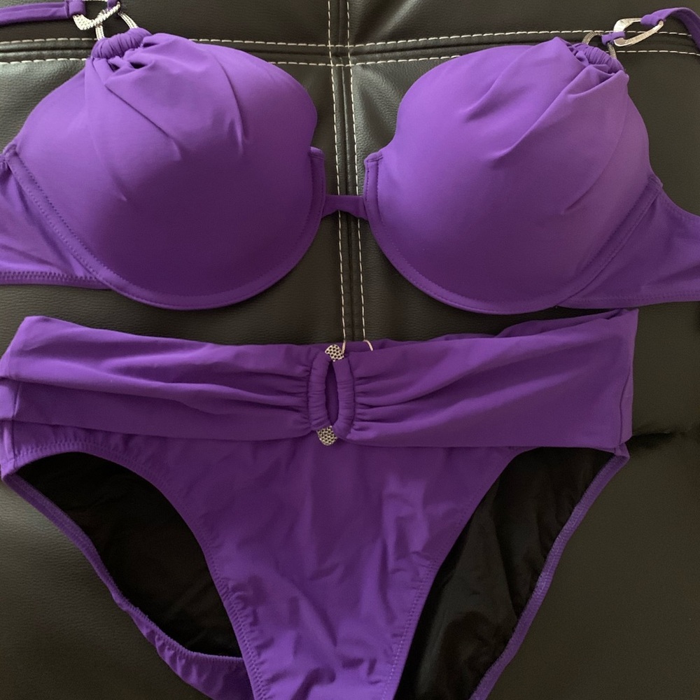 Purple Gideon Oberson Bikkini